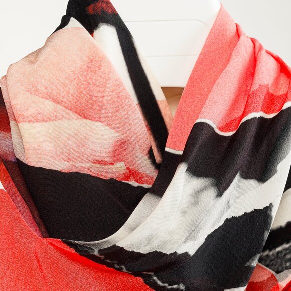 Alexander McQueen PF/19 Torn Rose Ivory Floral Silk Tank - Picture 5 of 13